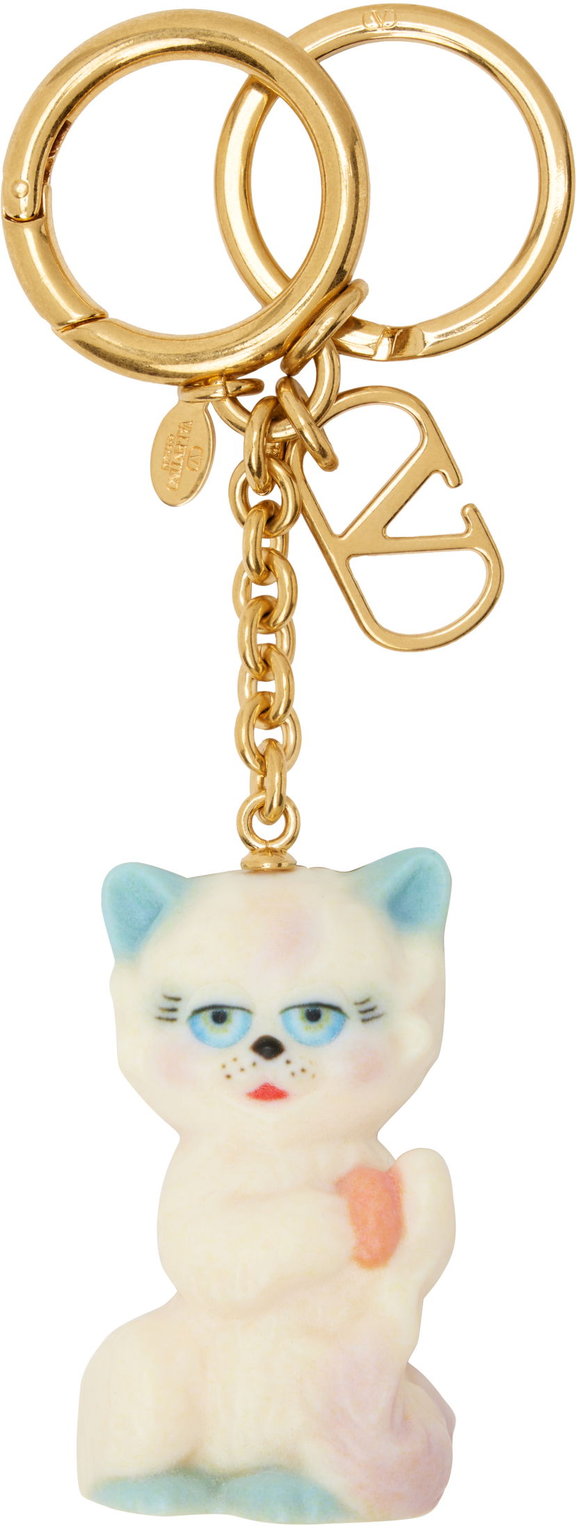 Брелоки Valentino Valentino Garavani 'Le Chat De La Maison' Keychain Різнокольоровий | 7Y2P0AR1VQY