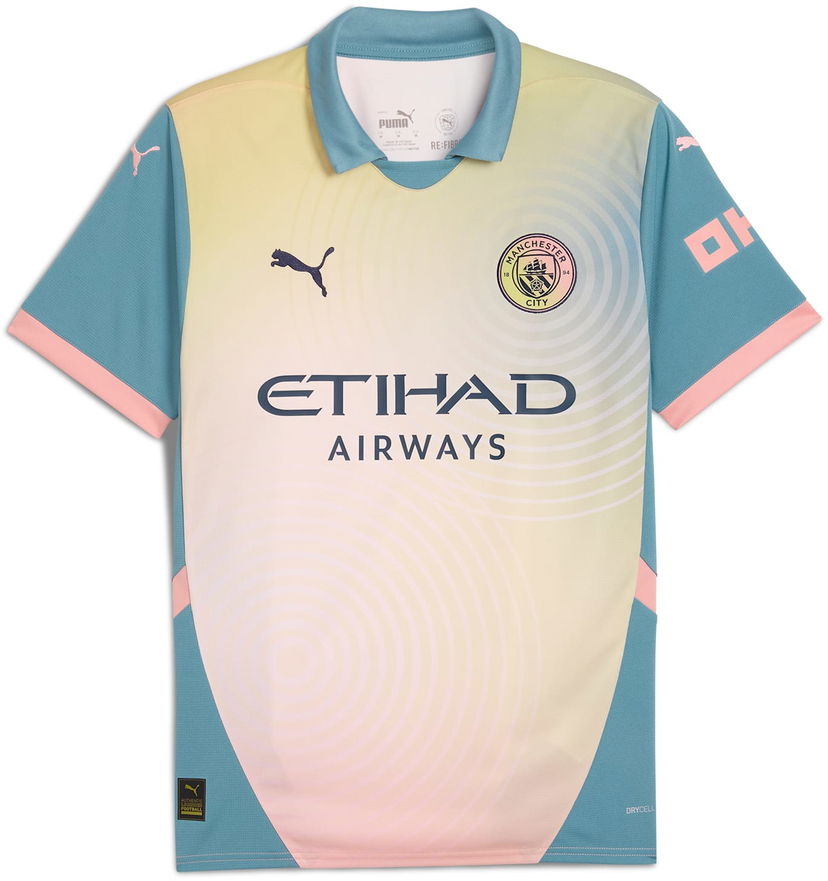 Джерсі Puma Manchester City 2024/25 Replica Fourth Jersey бежевий | 775202-04