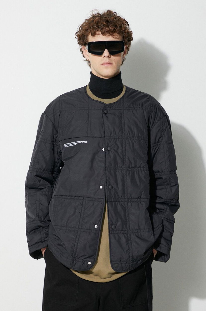 Пуховик PANGAIA Pangaia Quilted Liner Jacket чорний | 10000529