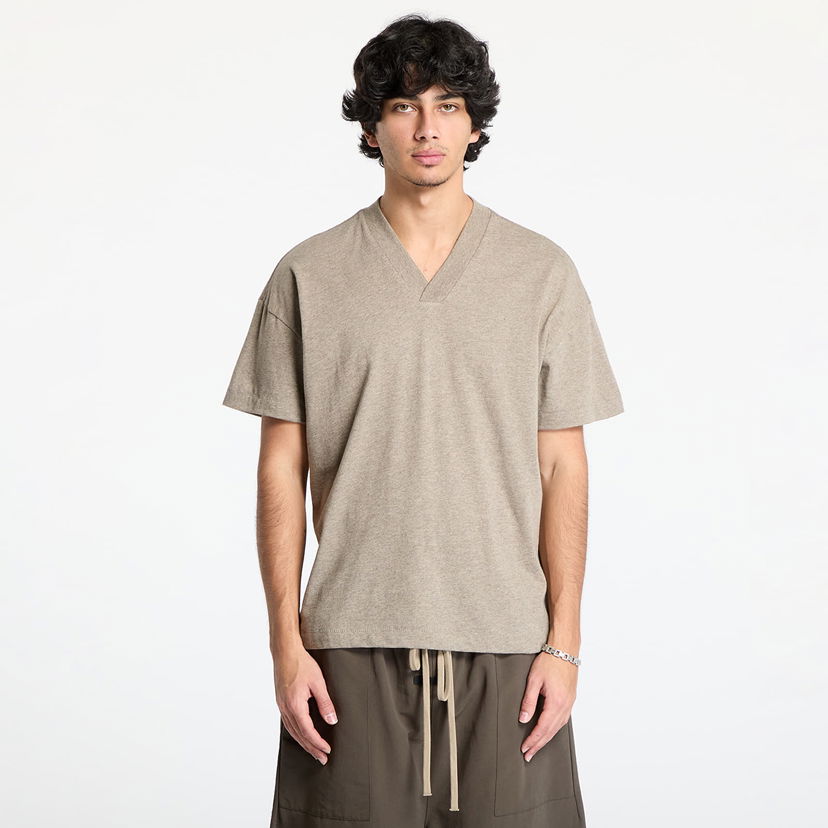Футболка Fear of God 3-Pack Essential V-Neck T-Shirt Сірий | 125HO244359F-367