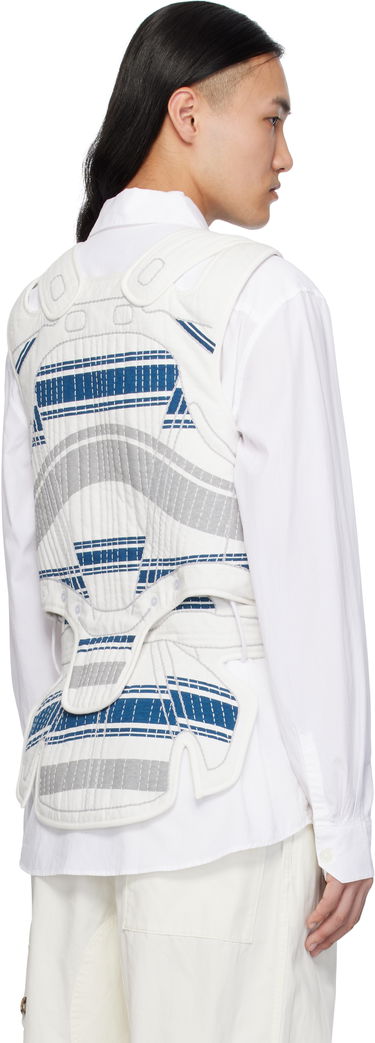 Жилет Craig Green Craig Green Hand-Embroidered Harness Vest білий | CGSS25CWOJKT85, 2