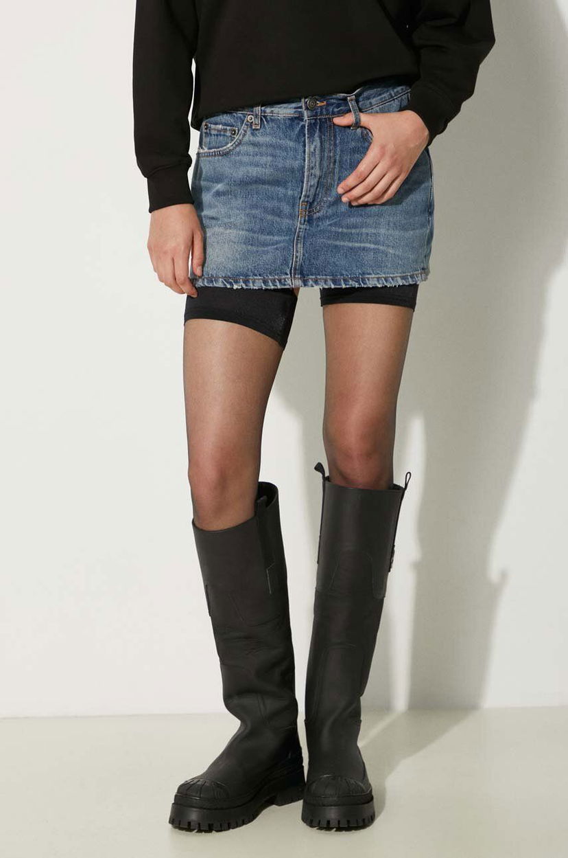 Спідниця Fiorucci Denim Mini Skirt Синій | W01FPDSK077DN01DN02