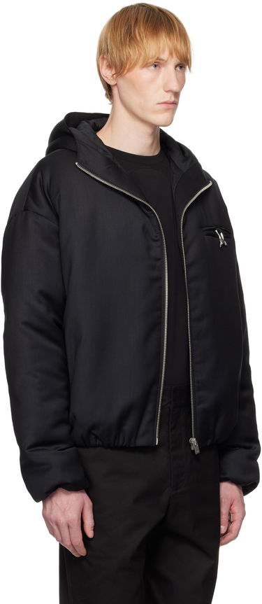 Куртка HELIOT EMIL Haptic Tailored Hooded Jacket чорний | SS25_M_02_153_BLK01, 1