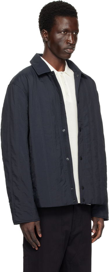 Куртка rag & bone Maxwell Quilted Button-Up Jacket чорний | MBW24H2007XWML, 1