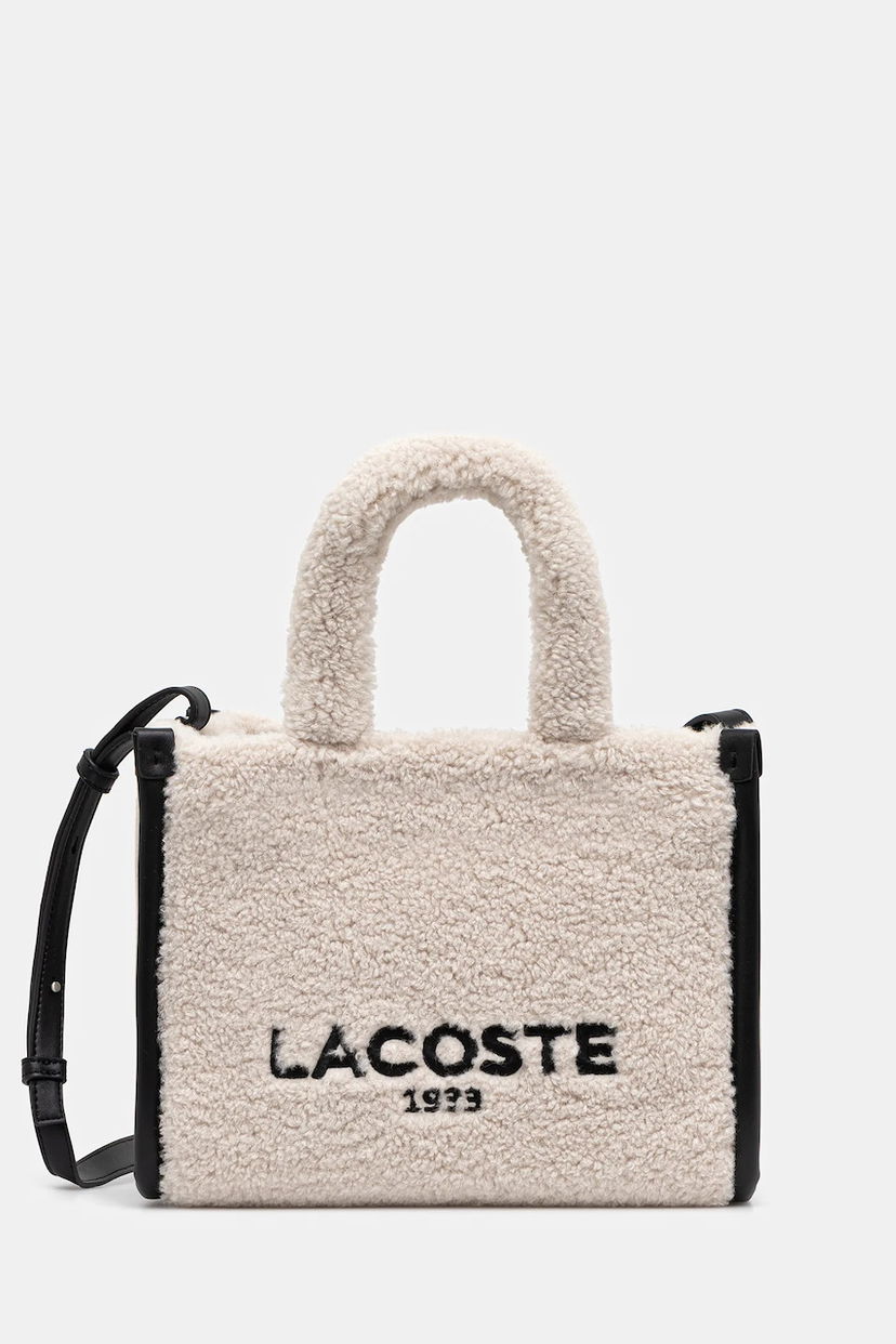сумка-тоут Lacoste Lacoste Women's Shearling Tote Bag бежевий | NF5116HX