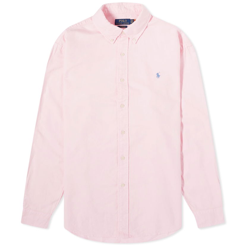 Сорочка Polo by Ralph Lauren Garment Dyed Oxford Shirt "Carmel Pink" Рожевий | 710805564027