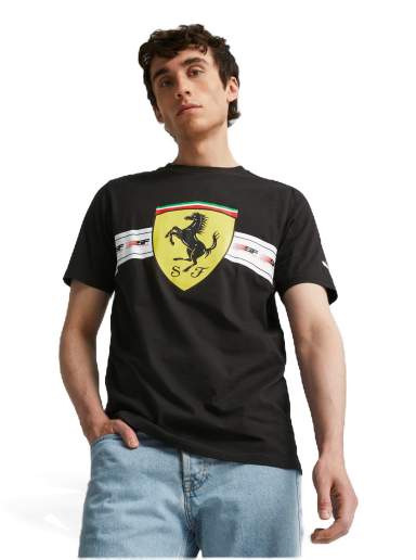 Футболка Puma Scuderia Ferrari Motorsport T-Shirt чорний | 620953_01