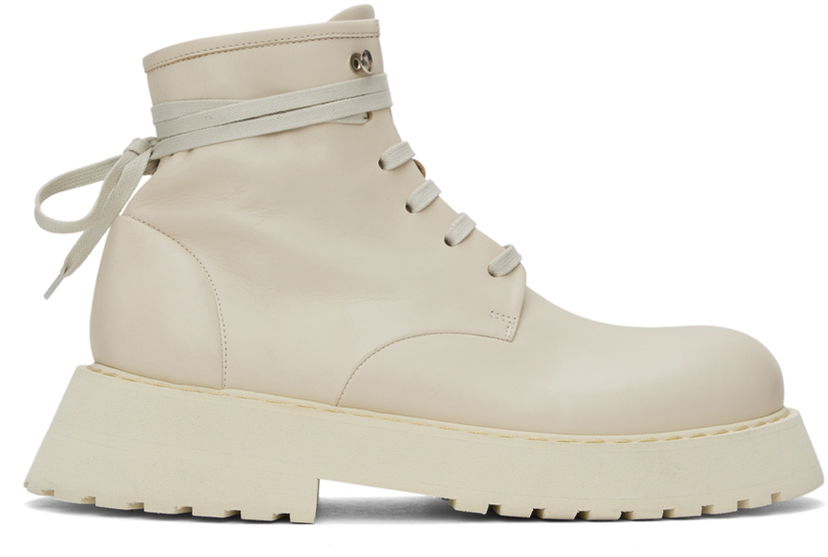 Одяг Marsèll Marsèll Micarro Lace-Up Ankle Boots бежевий | MM4186 093 180
