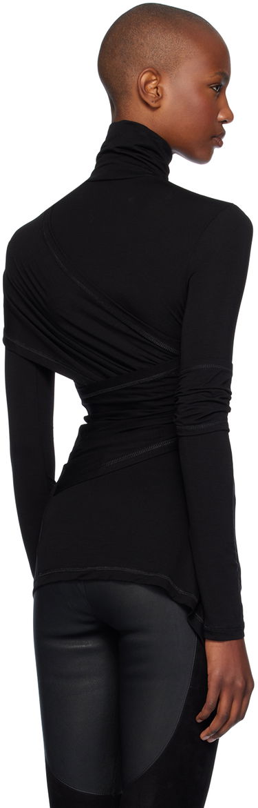 Cветр Helmut Lang Helmut Lang Turtleneck Top чорний | O07HW501, 2