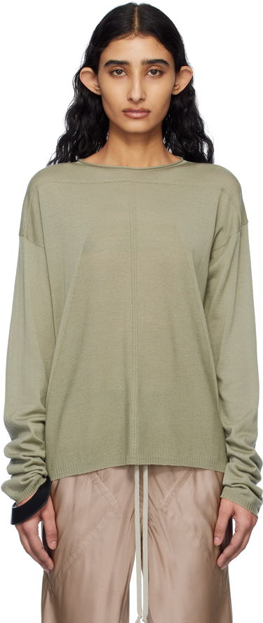 Cветр Rick Owens Rick Owens Hollywood Pull Sweater Зелений | RP01E7612 ML, 0
