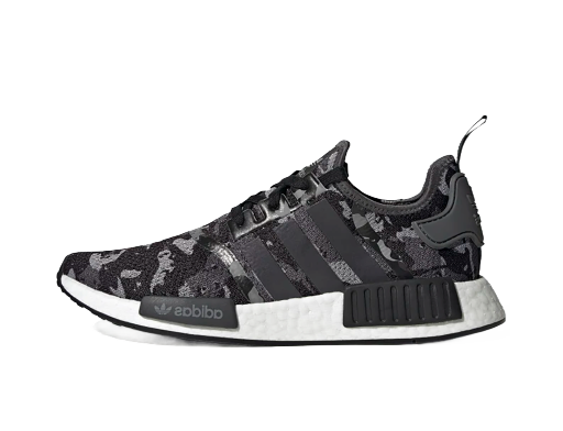Кросівки та взуття adidas Originals NMD R1 Camo Grey Black Сірий | FZ0077