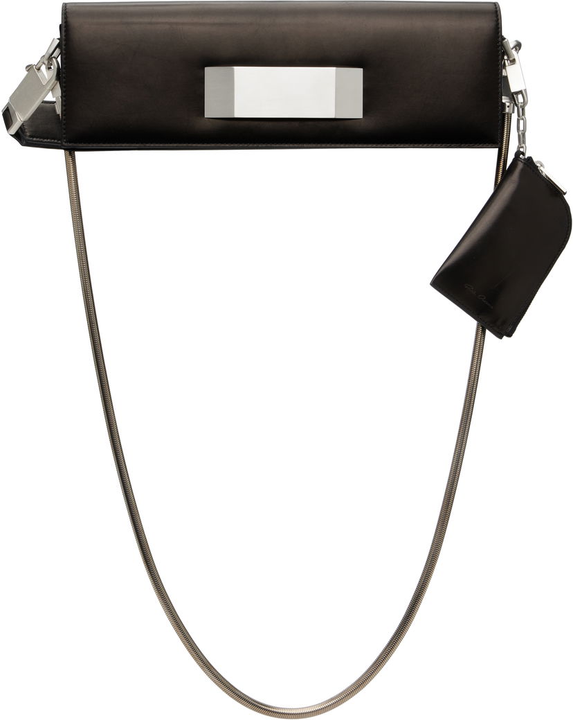 Сумочка Rick Owens Rick Owens Griffin Baguette Bag чорний | RA02E0742 LCAWEH