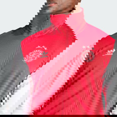 Куртка adidas Performance Ajax Amsterdam Essentials Trefoil Jacket Червоний | IL6044, 5