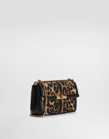 Сумка Dolce & Gabbana Dolce & Gabbana Marlene City Mini Shoulder Bag with Thread Embroidery Різнокольоровий | BB7766A6I3789738, 2