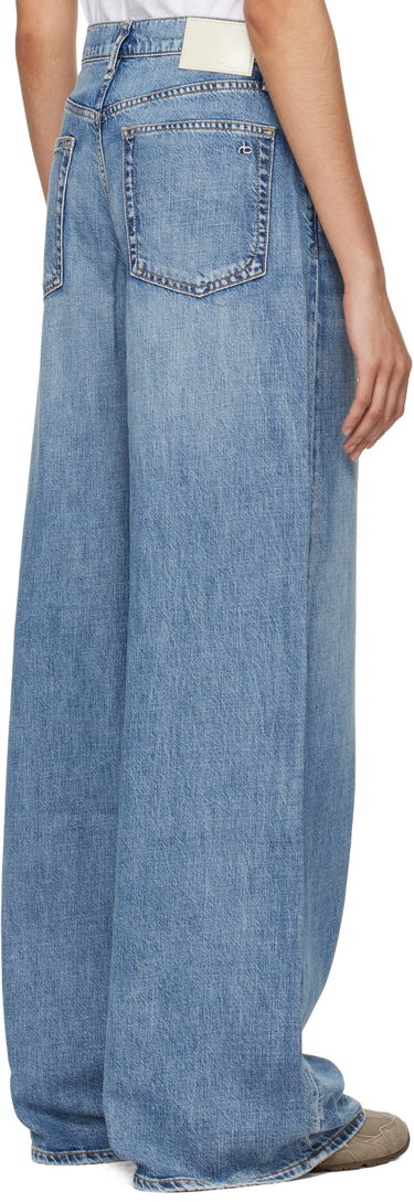 Джинси rag & bone Rag & Bone 'The Sofie' High-Rise Ultra Wide Leg Jeans Синій | WDD24F29521FBE, 2