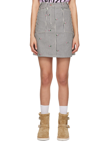 Спідниця KENZO Paris 'Pixel' Mini Синій | FD52DJ2696J1