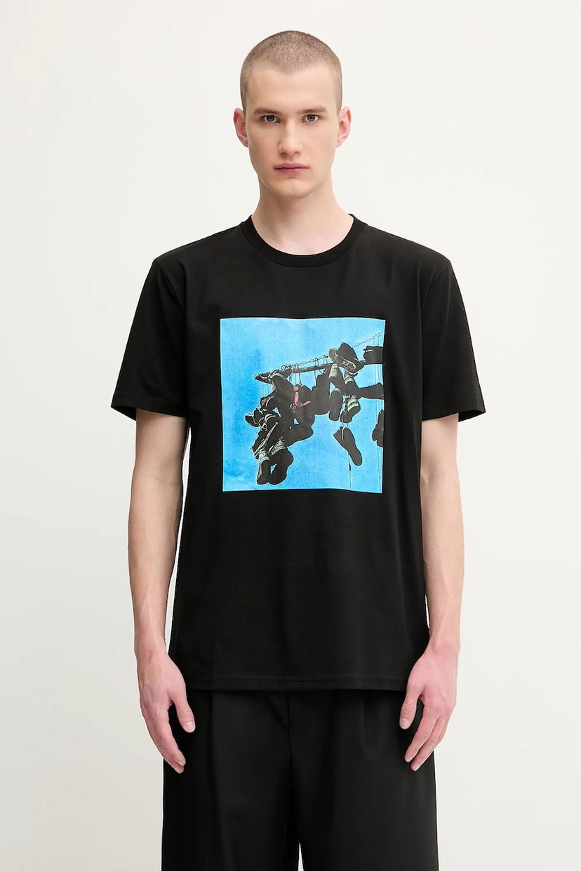 Футболка 1017 ALYX 9SM 1017 ALYX 9SM Sneaker Print T-Shirt чорний | AAMTS0514FA01