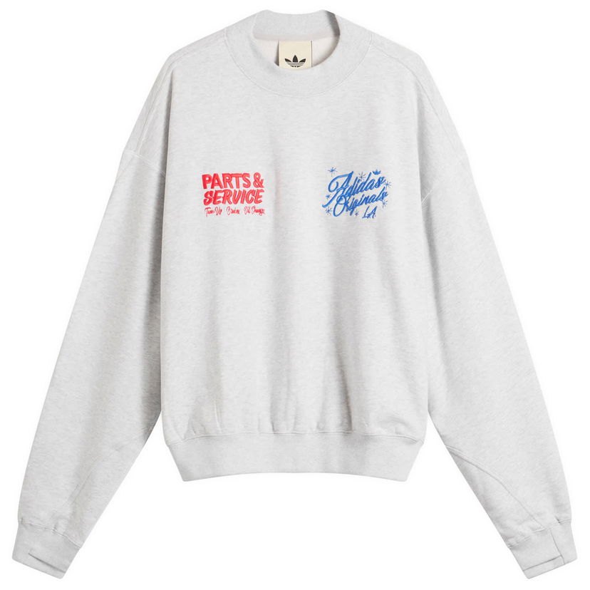 Світшоти adidas Originals OG LA Crew Sweat Сірий | JX3805