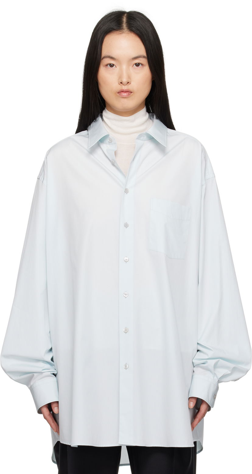 Сорочка Maison Margiela Maison Margiela Oversized Shirt Синій | S51DT0017 M35397
