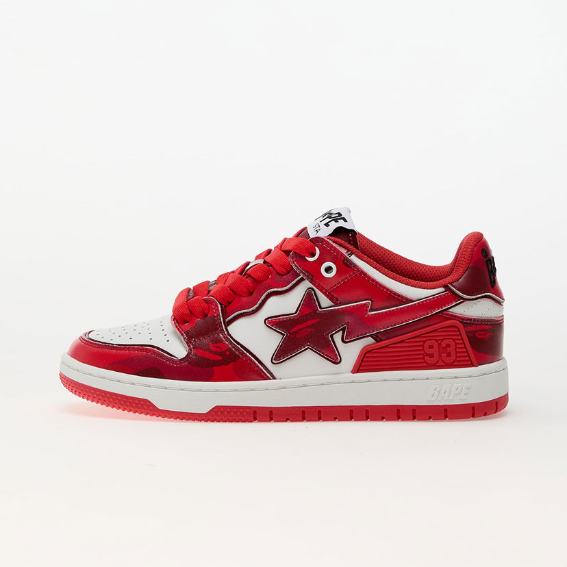 Кросівки та взуття BAPE Bape Sk8 Sta 1 M2 Червоний | 001FWK801310MRED