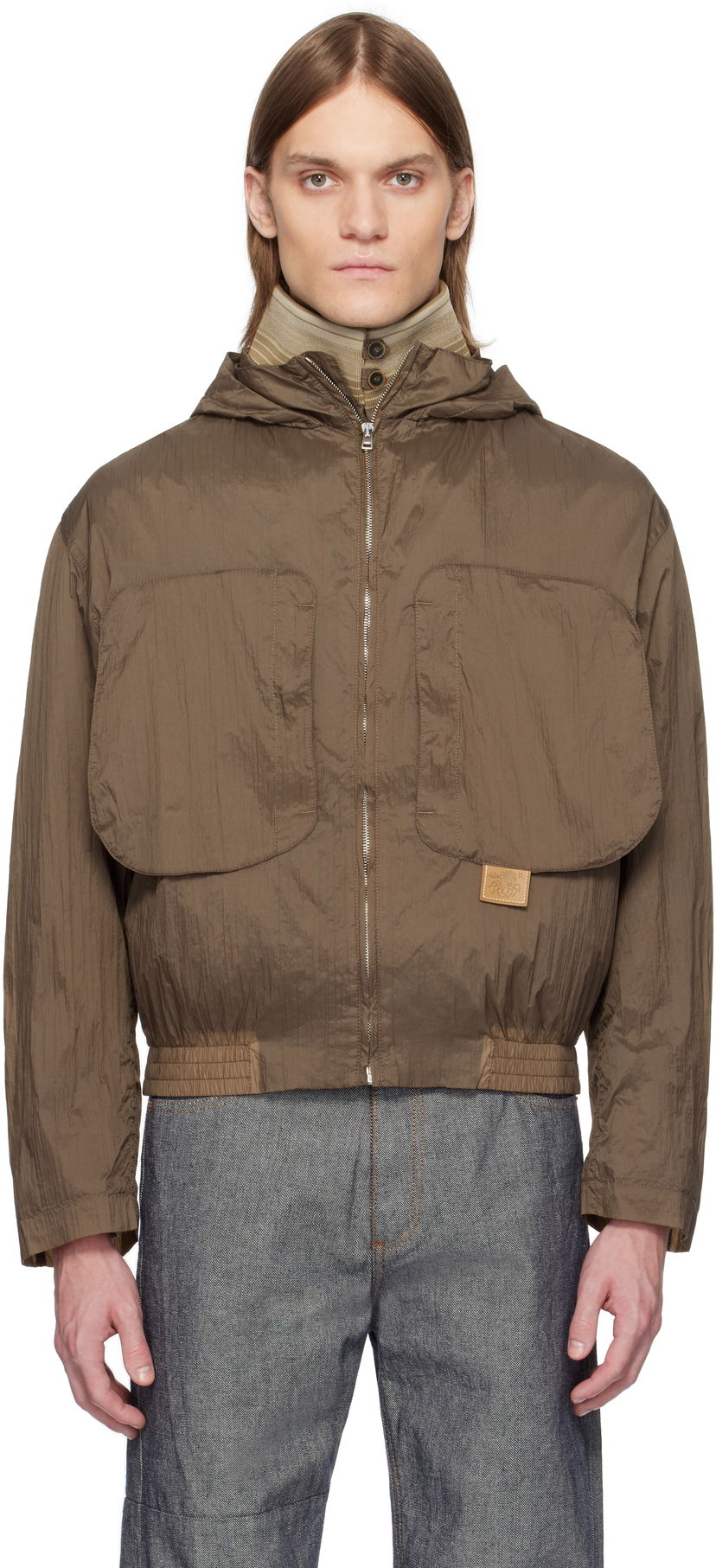 Вітровка Ranra RANRA Purs Light Nylon Jacket Коричневий | AMSS25OW01568