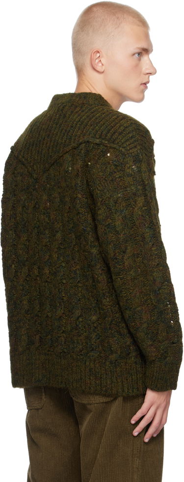 Cветр ISABEL MARANT Isabel Marant Helios Knit Sweater Зелений | PU0601HA-B4L03H, 2