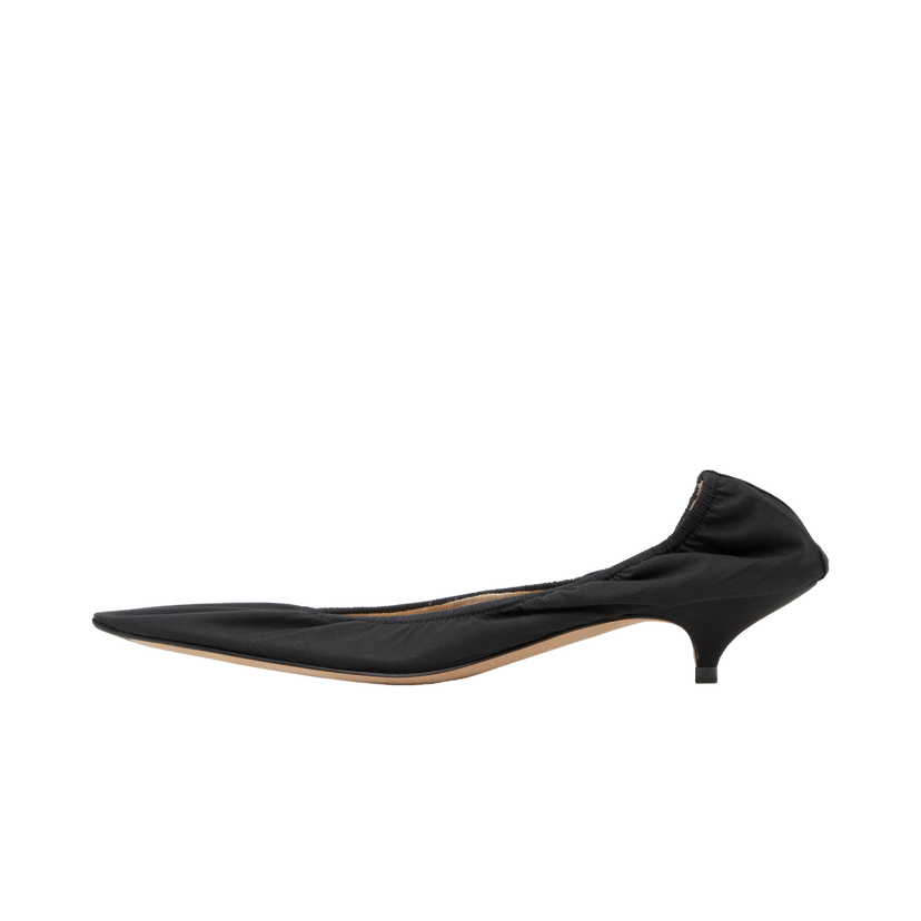 Кросівки та взуття The Row The Row Liisa Kitten Heel Pumps чорний | F1542-W2567