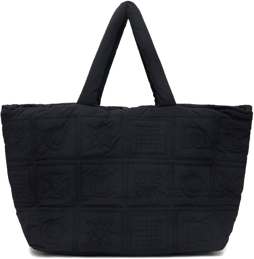 Одяг Nanushka Black Symbol Tote чорний | NU24FWBT12451