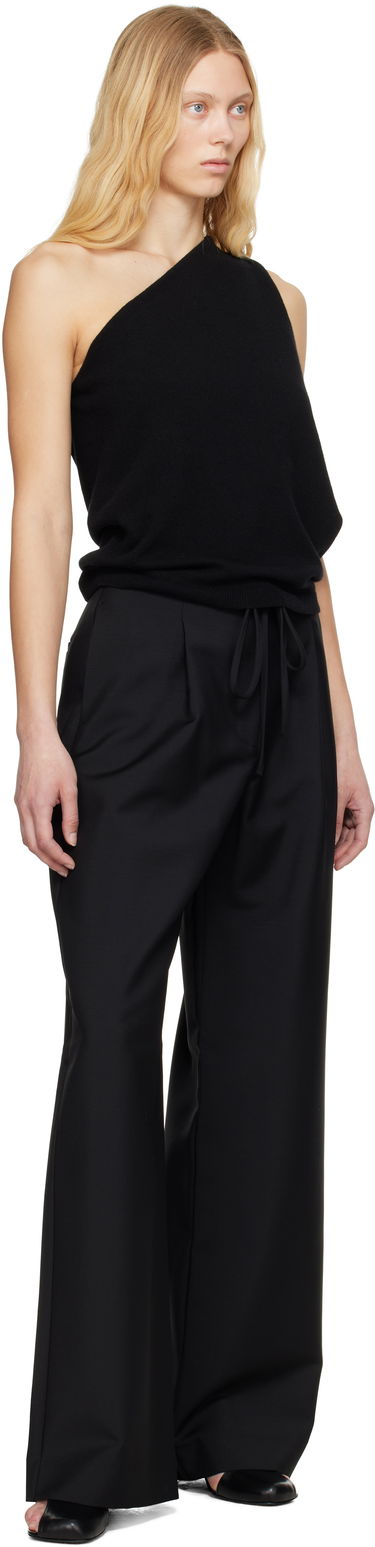 Штани Róhe Róhe Relaxed Drawstring Trousers чорний | 415-30-007, 3