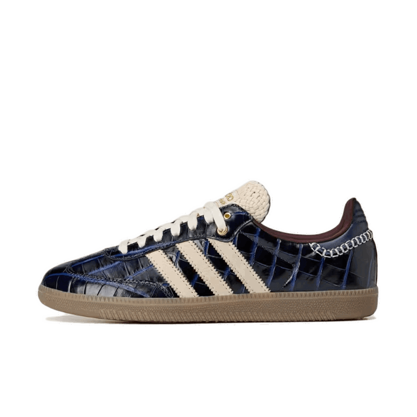 Кросівки та взуття adidas Originals Wales Bonner x Samba OG "Collegiate Navy" темно-синій | JH9825