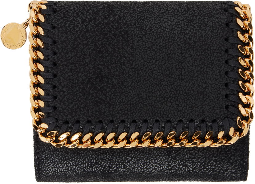 Гаманець Stella McCartney Stella McCartney Small Chain Flap Wallet чорний | 431000W9355