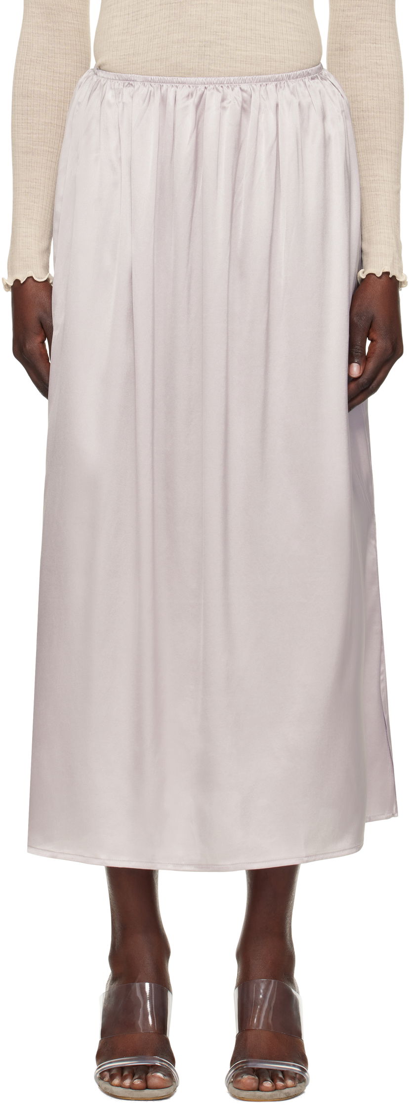 Спідниця Baserange Baserange City Midi Skirt Фіолетовий | SKCI-SI-SP25