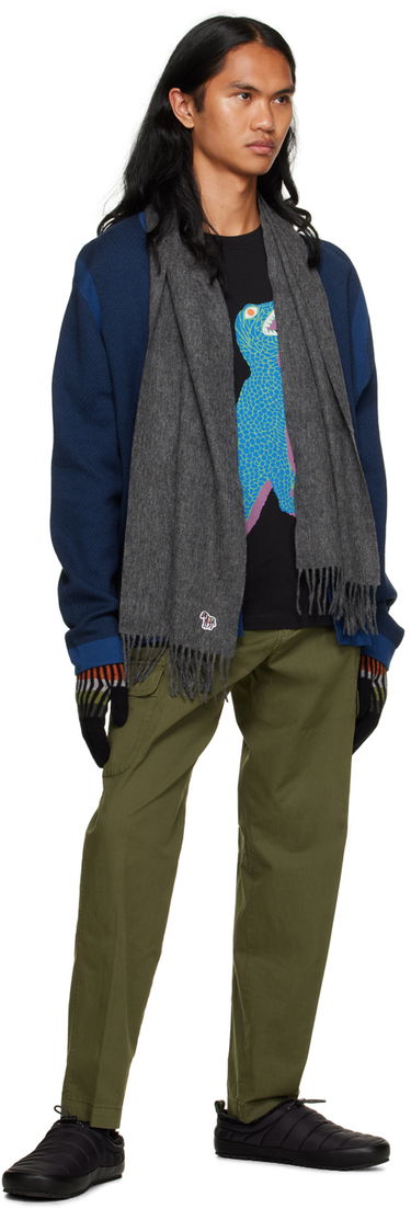 Шарф Paul Smith Zebra Scarf Сірий | M2A-150K-JZEBRA-76-0, 2