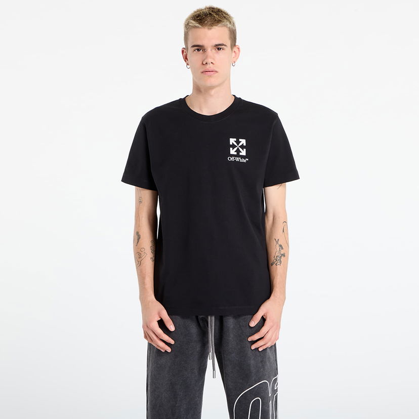 Футболка Off-White Off-White Small Arrow Slim S/S T-Shirt чорний | OMAA027F25JER00F1001