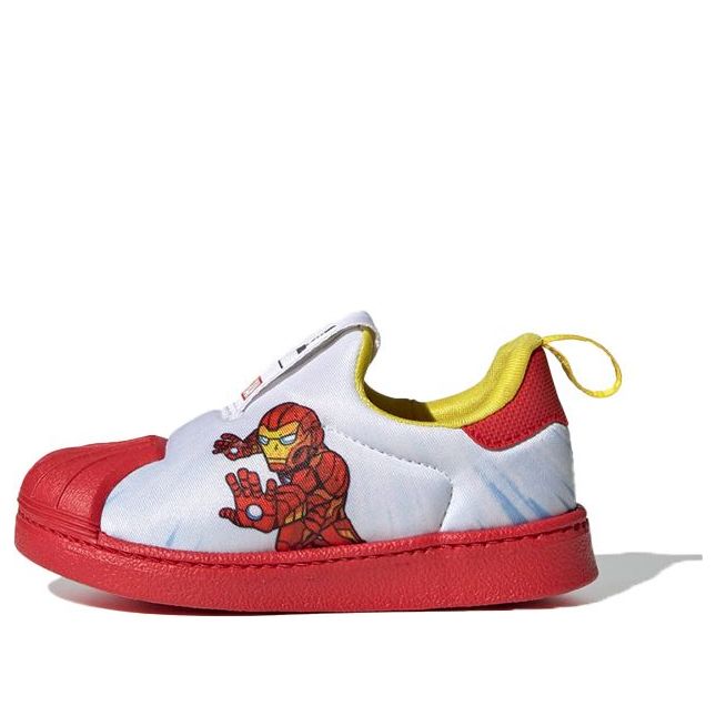 Одяг adidas Originals Marvel x Superstar 360 'Iron Man' білий | FX4883