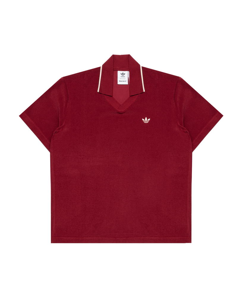 Сорочка поло adidas Originals Wales Bonner Terry Polo Shirt Червоний | JW1122