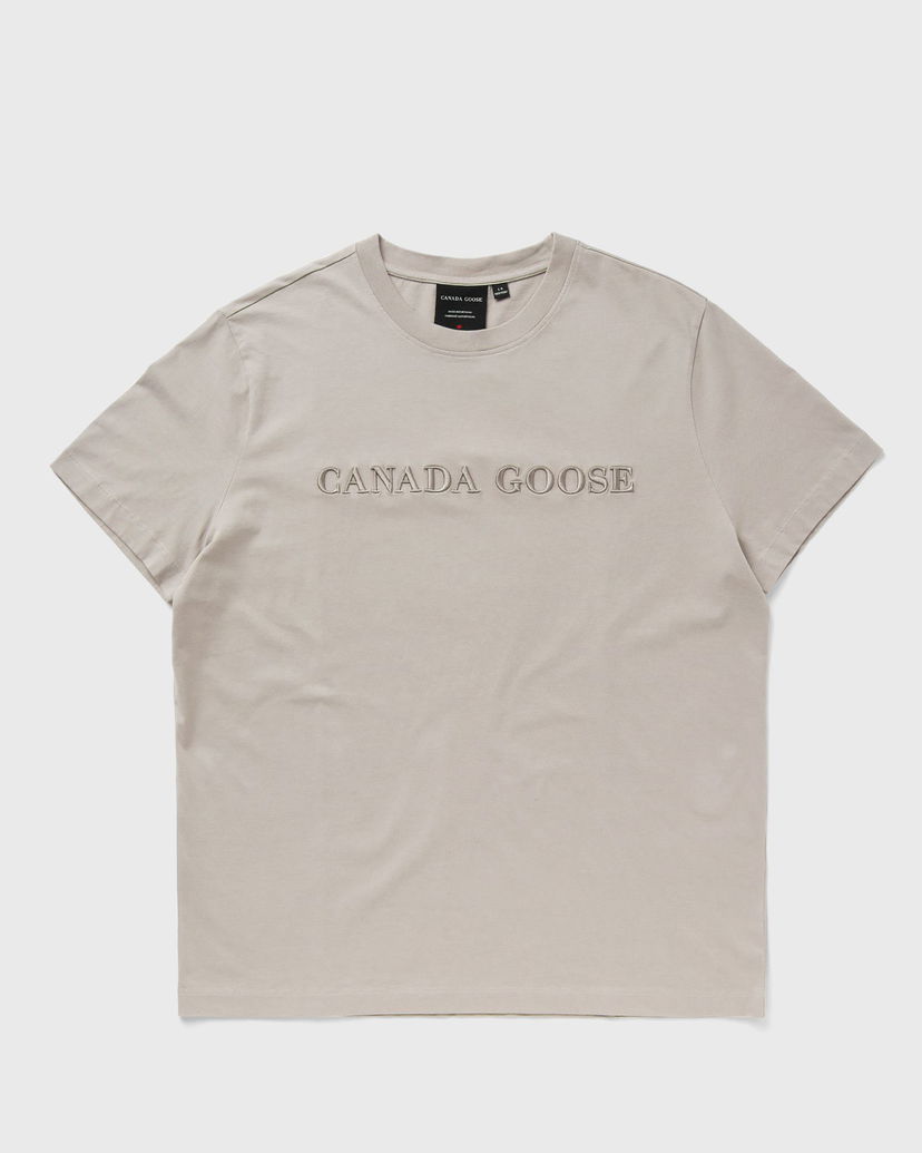Футболка Canada Goose Emersen T-Shirt with Embroidered Wordmark, Size XXL бежевий | 1420M-432