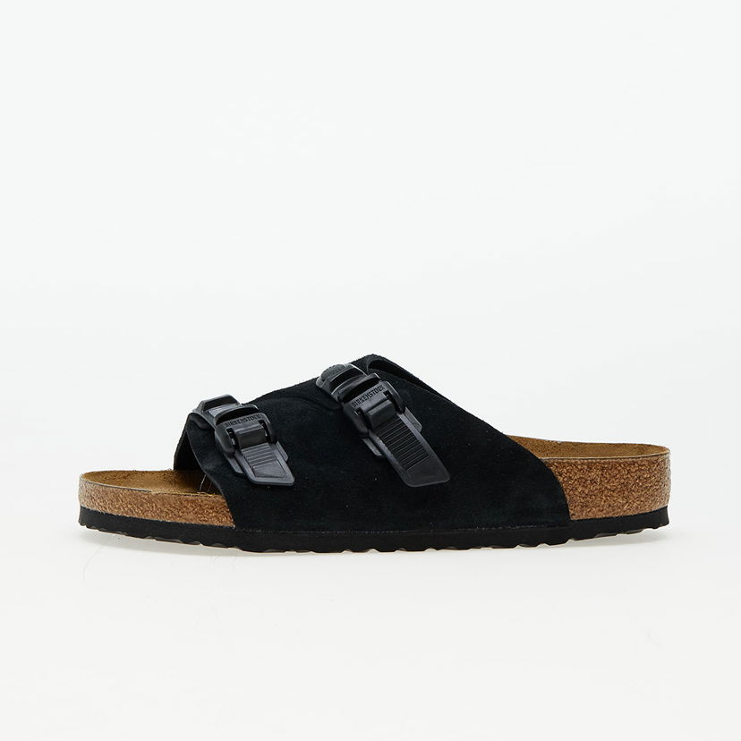 Кросівки та взуття Birkenstock Zürich Tech Suede Leather чорний | 1026763