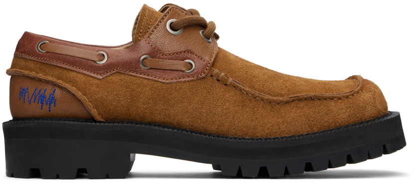 Догляд за взуттям ADER ERROR ADER error Curve BS01 Boat Shoes Коричневий | BLAFWS101BR