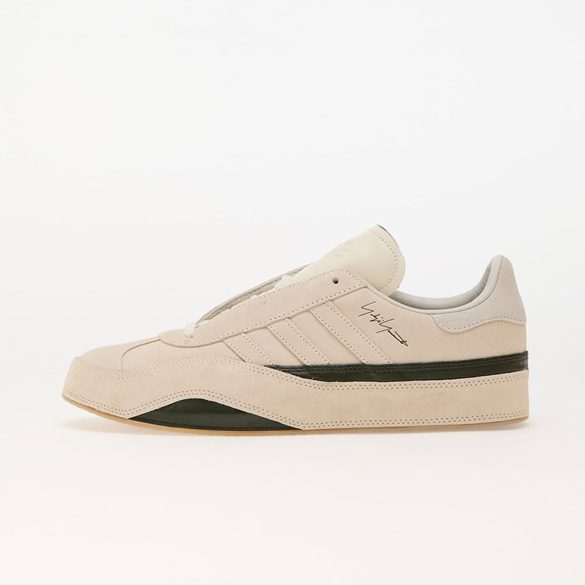 Кросівки та взуття Y-3 Gazelle Crew White/ Off-White/ Night Cargo бежевий | JH8924