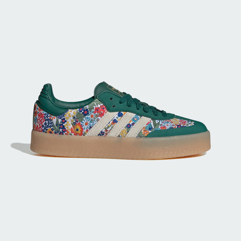 Кросівки та взуття adidas Originals Liberty London x Sambae "Floral" Зелений | JH7289
