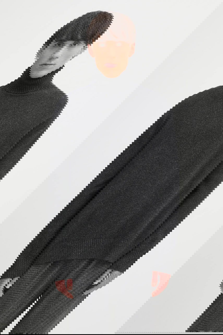 Cветр A.P.C. A.P.C. Pull Mahe Turtleneck Sweater Сірий | WYAAD.H23443, 0