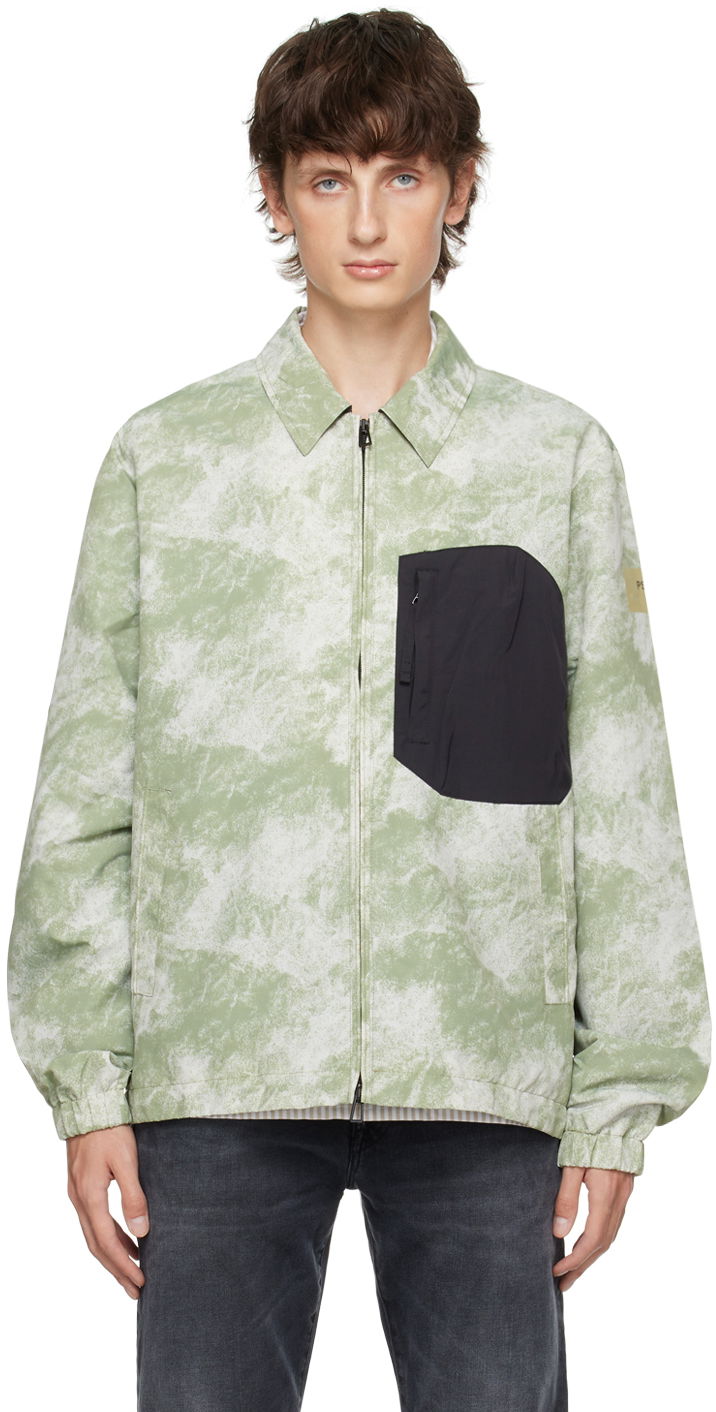 Вітровка Paul Smith PS Paul Smith Printed Jacket Зелений | M2R-311Y-L21845