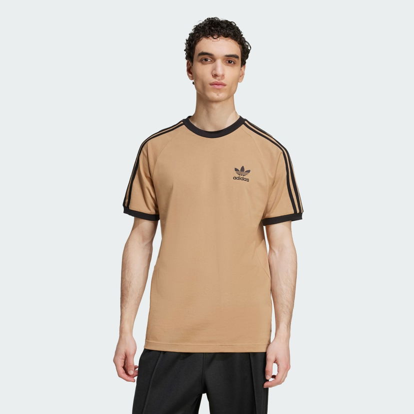 Футболка adidas Performance Adicolor Classics 3-Stripes Tee Коричневий | JY1370