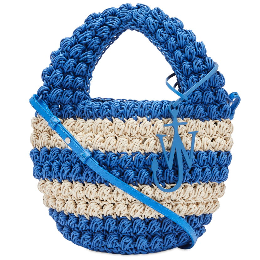 Сумочка JW Anderson Popcorn Basket Bag Синій | HB0588-FA0305-857