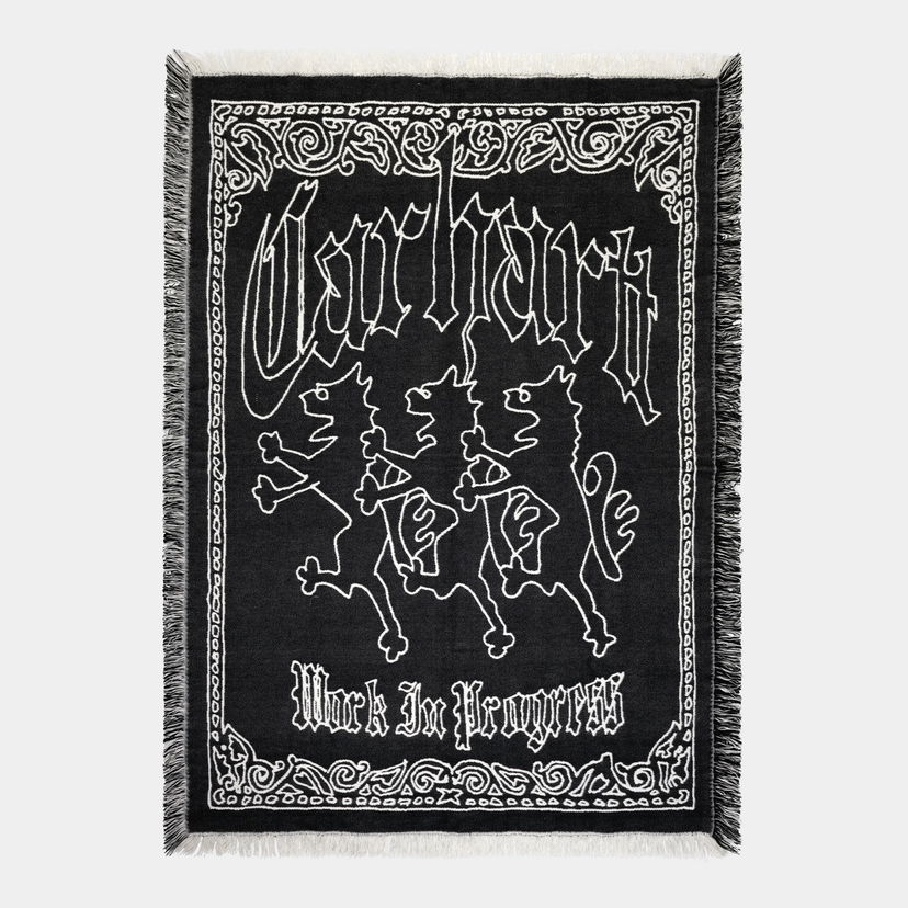 Шарф Carhartt WIP WIP Hackwork Jacquard Blanket чорний | I035796_2