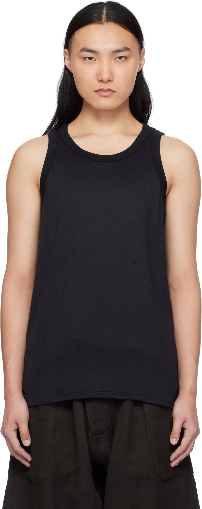 Безрукавка NANAMICA nanamica Loopwheel COOLMAX Jersey Tank Top чорний | S25SH116U