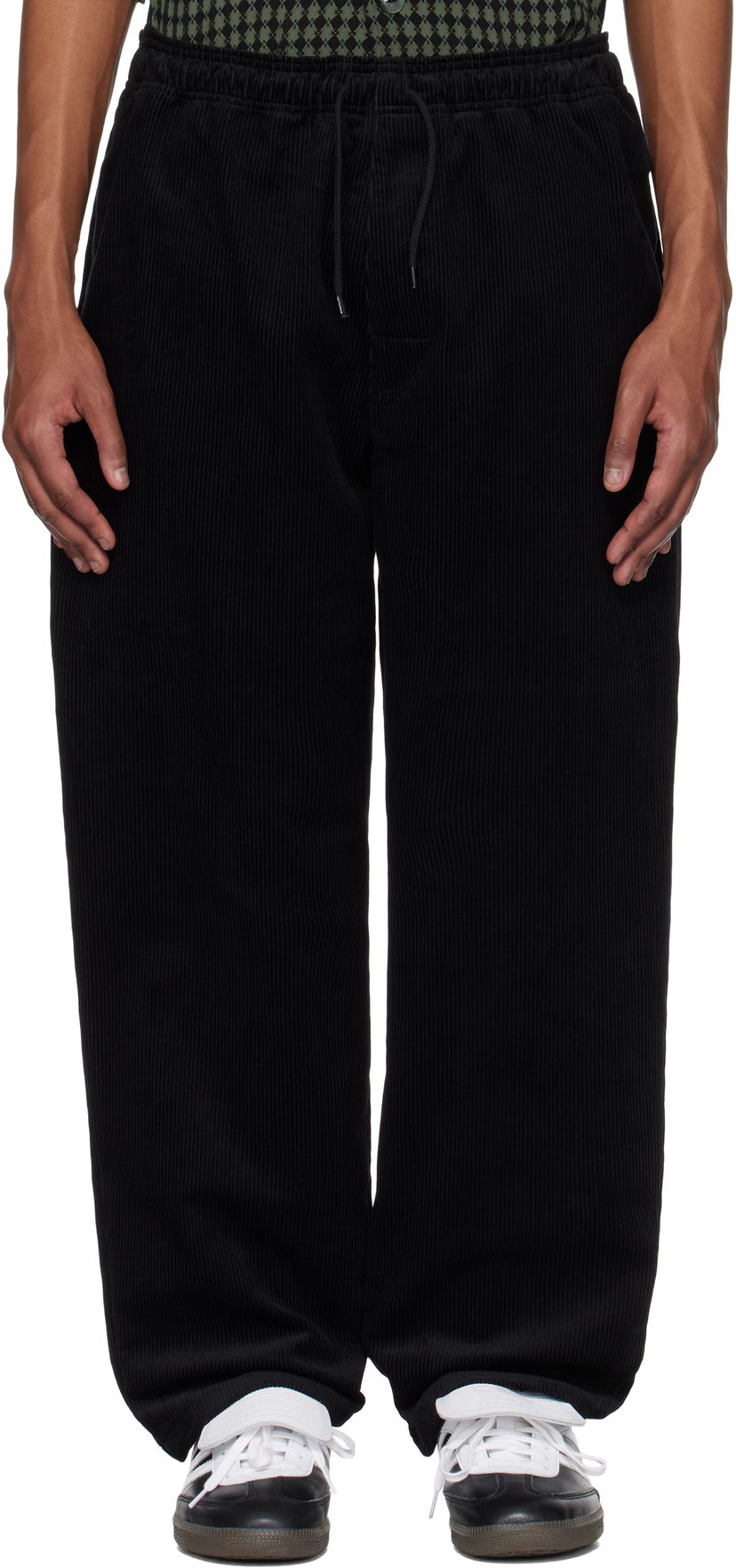 Штани WTAPS WTAPS SDDT2003 Corduroy Trousers чорний | 242TQDT-PTM05