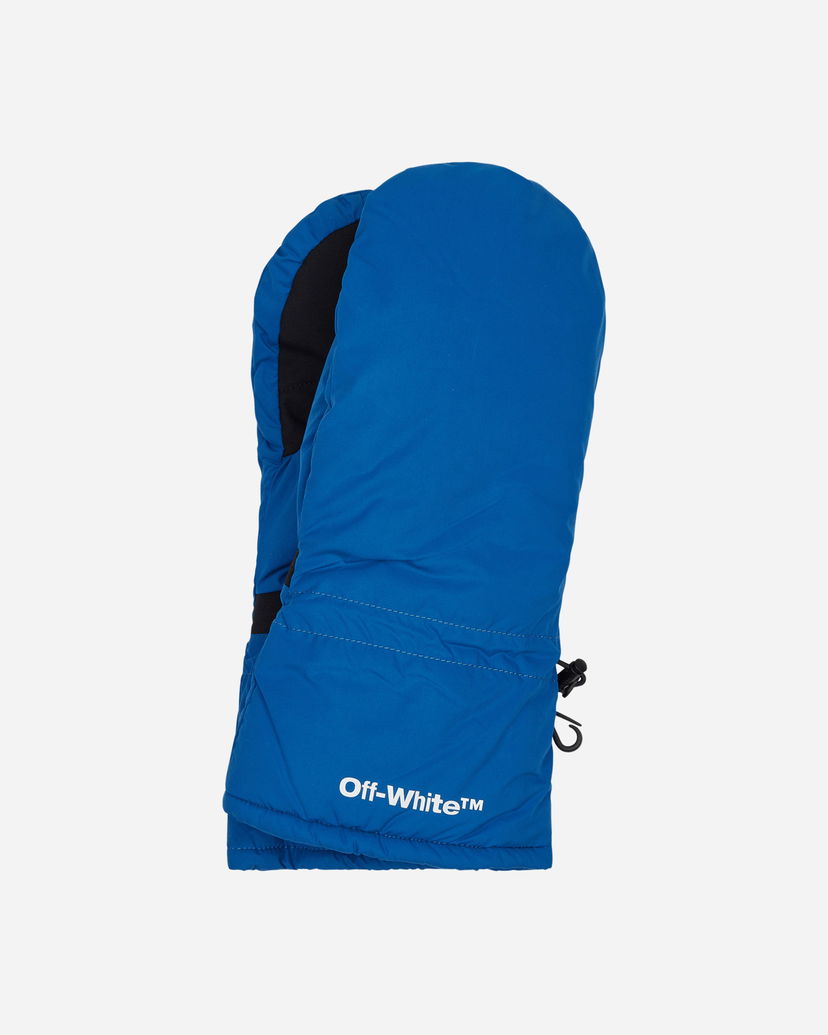 Рукавички Off-White Bounce Ski Mittens Gloves Blue Синій | OMNE038F22FAB001 4501