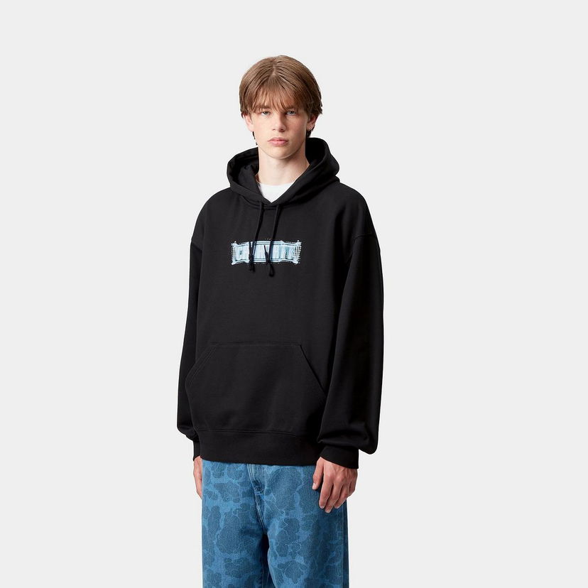 Світшоти Carhartt WIP Hooded Electric Boogie Sweatshirt чорний | I035610_4